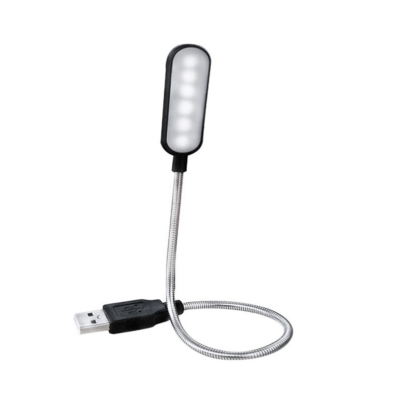 Desk Setup Laptop - Мини-4 светодиодная книжная лампа, портативная USB-ночная