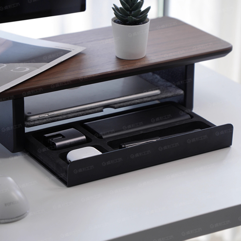 Desk Setup For Office - Подставка для монитора, ящики для хранения,