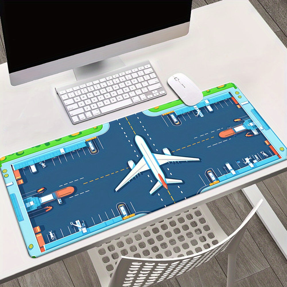 Desk Setup For Office - Большой коврик для мыши в виде