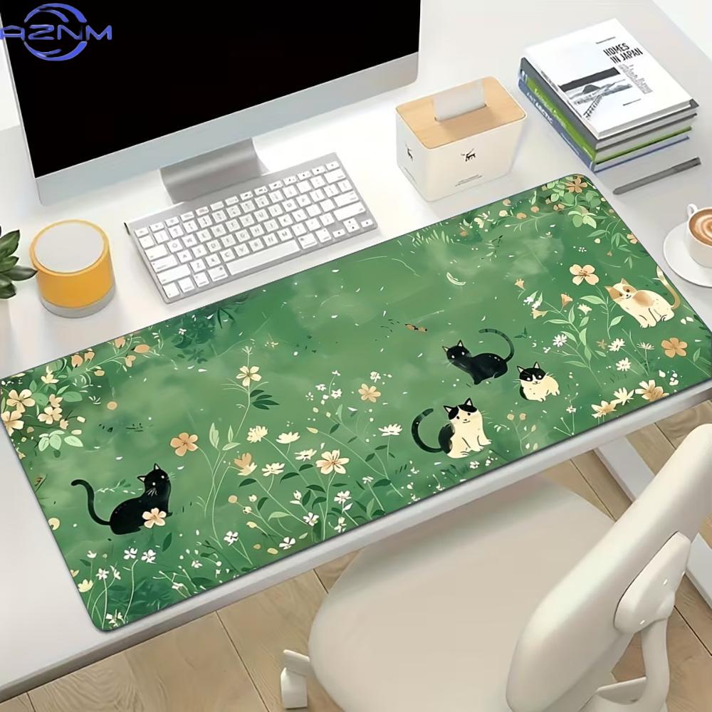 Desk Setup For Work - Большой игровой коврик для мыши с