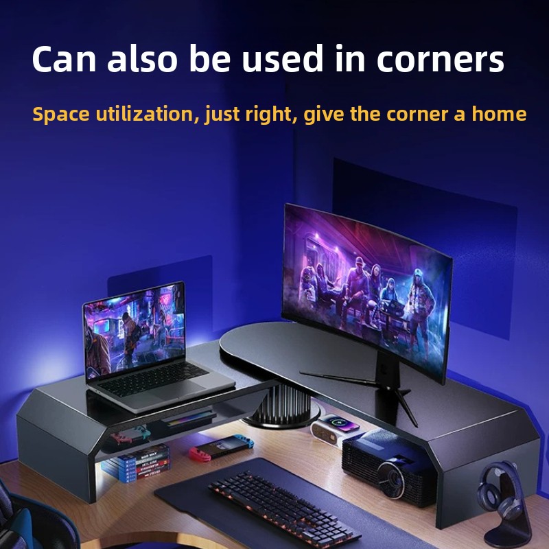 Desk Setup Dual Monitor - Подставка для двух мониторов для игр