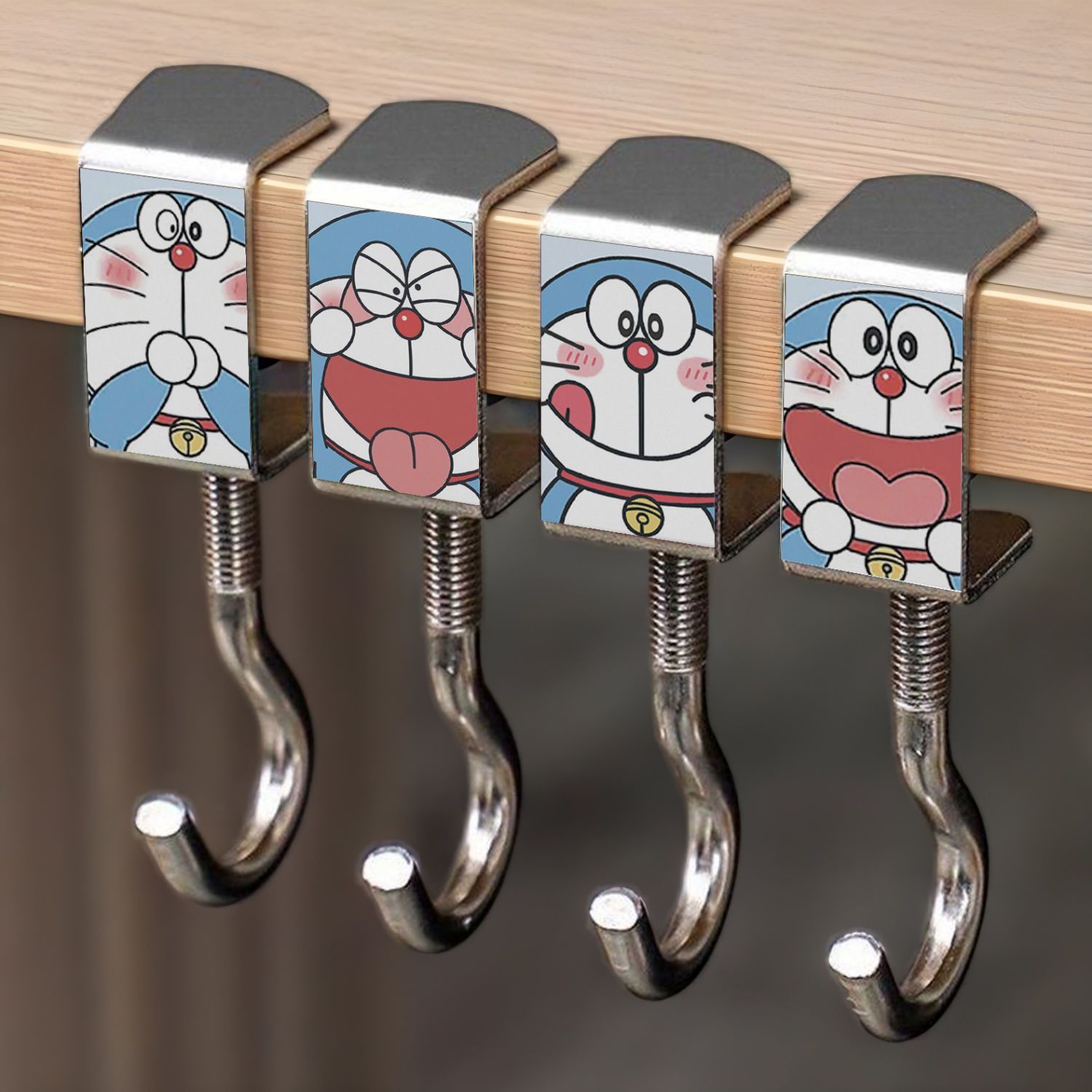 Desk Setup Organization - Крючок для сумки на столе Doraemon,
