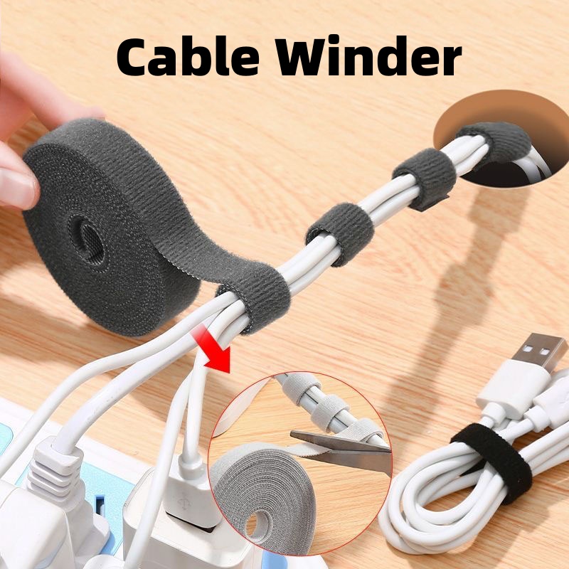Desk Setup Cable Management - Органайзеры для кабелей: отрывные защитные стяжки