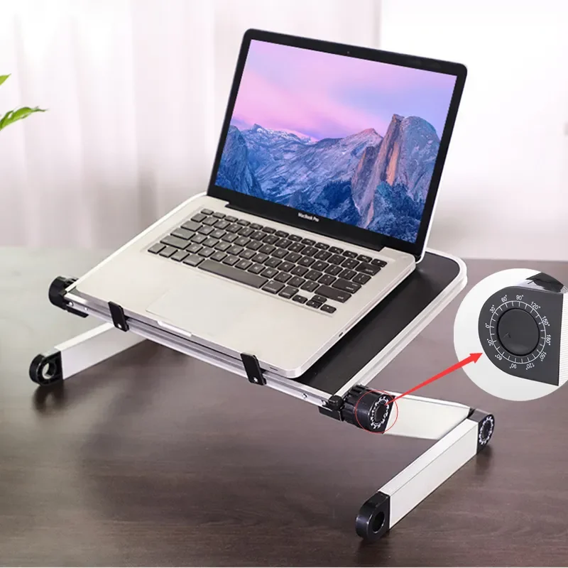 Регулируемая подставка для ноу – обзор и цена Desk Setup Laptop