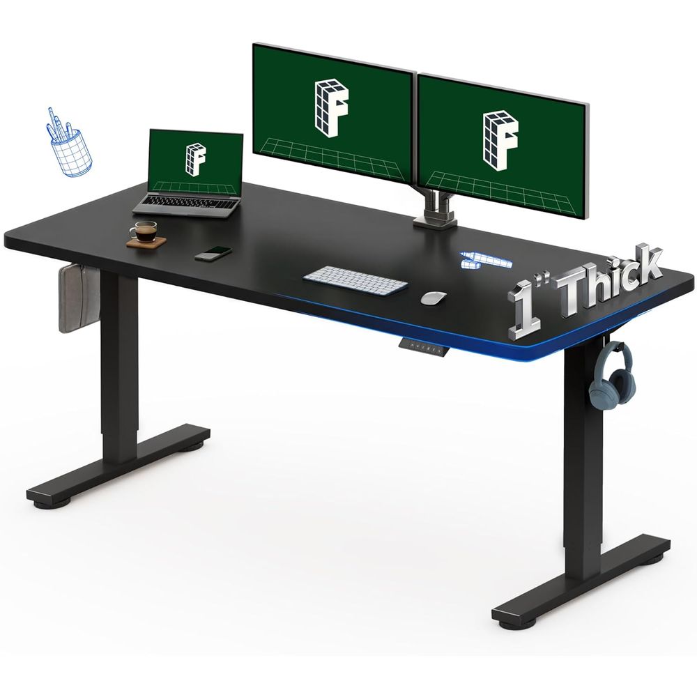 Электрический регулируемый по  – обзор и цена Desk Setup Or Set Up