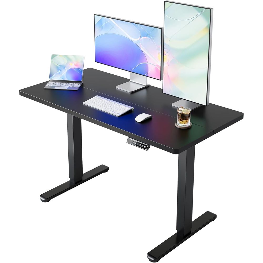 Электрический регулируемый по  – обзор и цена Work Desk Home Setup