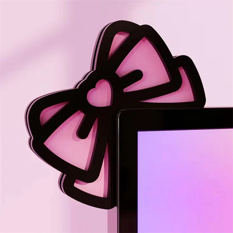 Kawaii розовый акриловый бант  – обзор и цена Desk Setup For Office