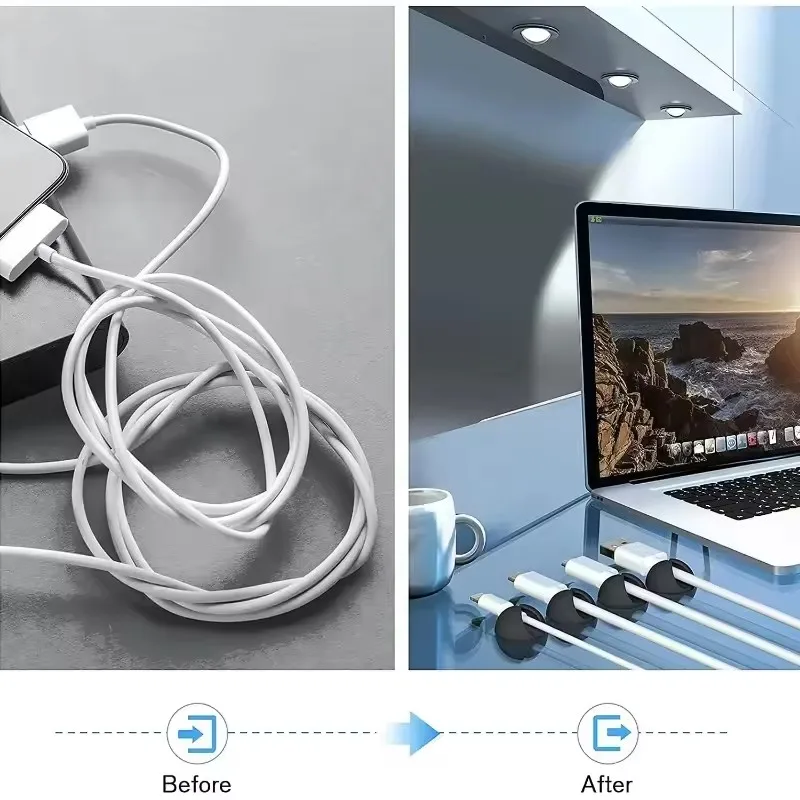 Зажимы для кабеля, держатель ш – обзор и цена Desk Setup Cable Management