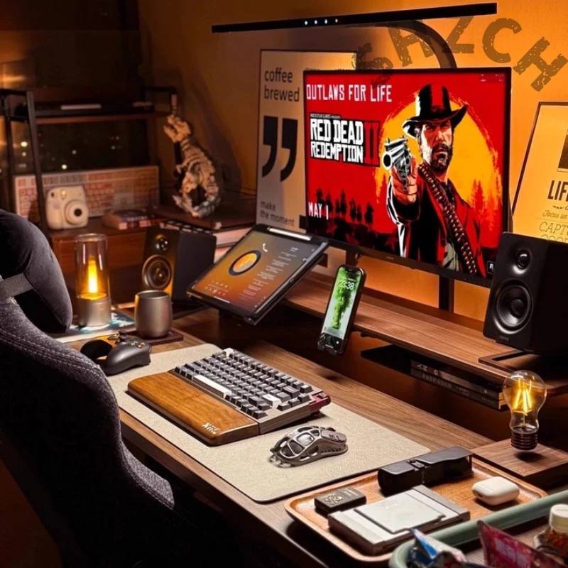 Модульная подставка для монито – обзор и цена Desk Setup Monitor And Laptop