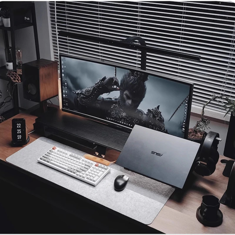 Модульная подставка для монито – обзор и цена Desk Setup Monitor And Laptop