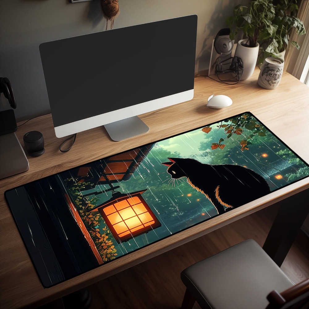 Аниме-коврик для стола: милый  – обзор и цена Desk Setup Aesthetic