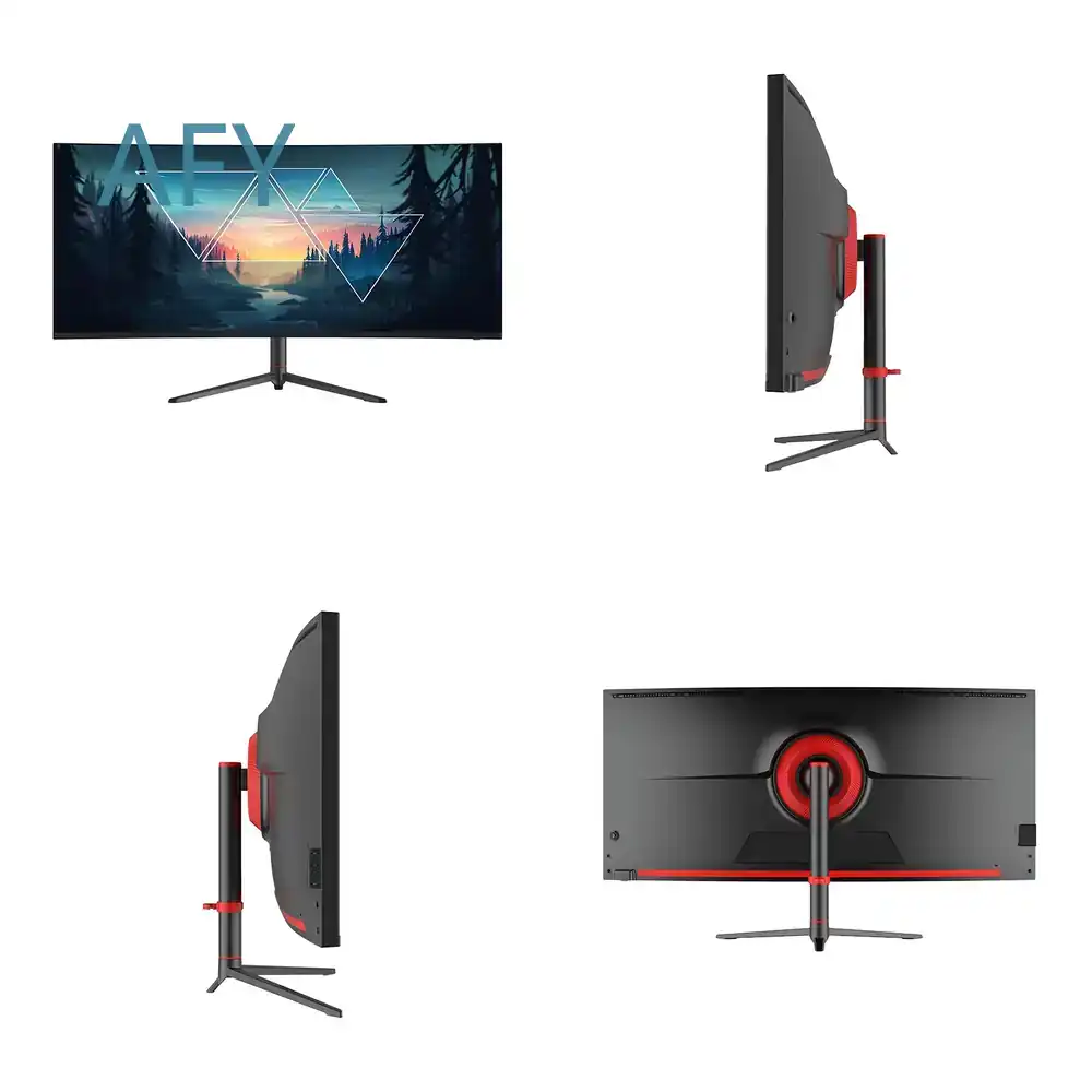 Игровой монитор Flashworth 34  – обзор и цена Desk Setup Dual Monitor