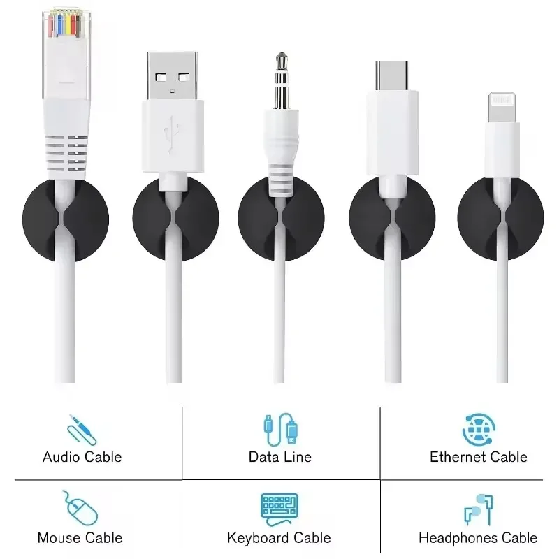 Кабельные зажимы-держатели для – обзор и цена Desk Setup Cable Management