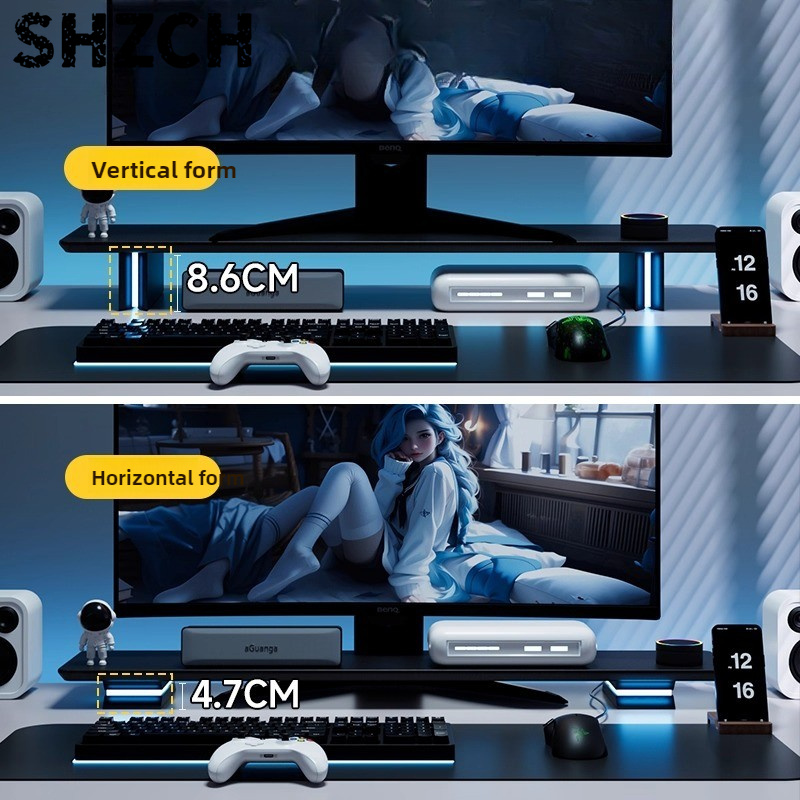 Эргономичная подставка для мон – обзор и цена Desk Setup Monitor And Laptop