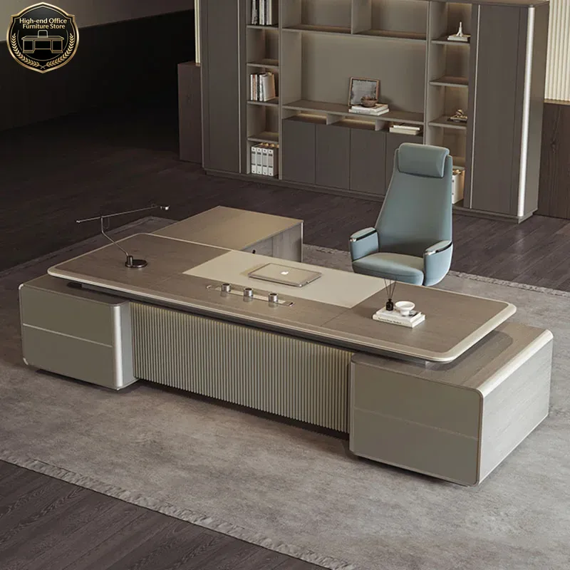 Игровой L-образный стол Boss G – обзор и цена Work Desk Home Setup