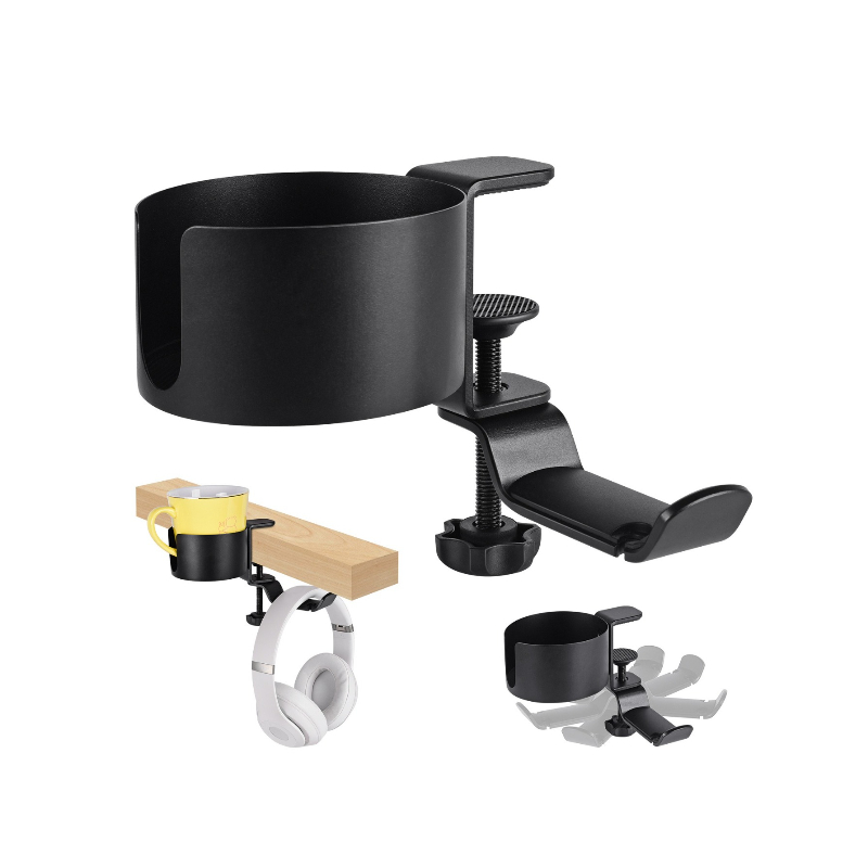 360 °   Вращающийся держатель  – обзор и цена Desk Setup For Office