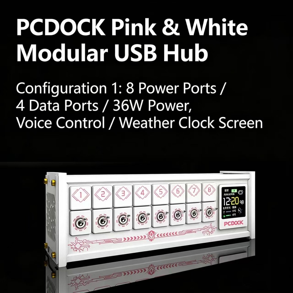 Блок-органайзер PCDOCK: USB-ра – обзор и цена Desk Setup Laptop