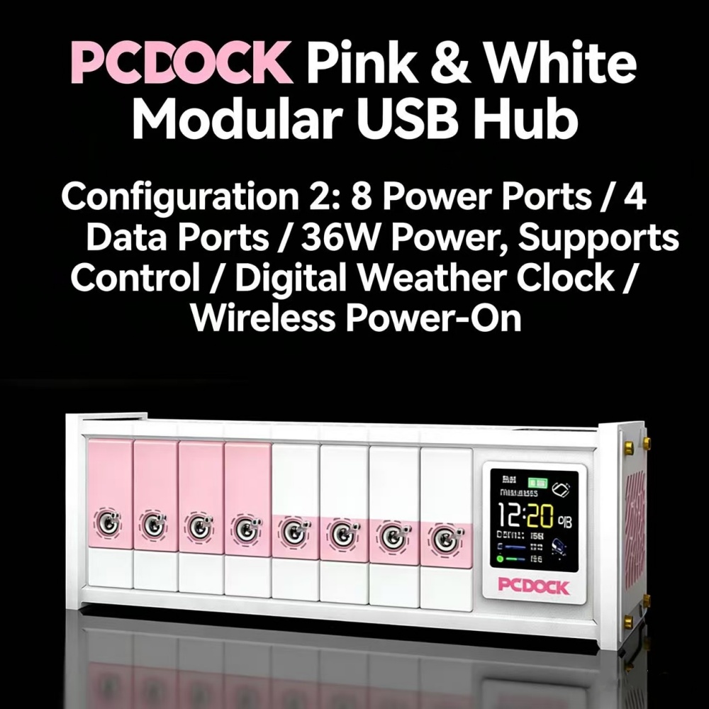 Блок-органайзер PCDOCK: USB-ра – обзор и цена Desk Setup Laptop
