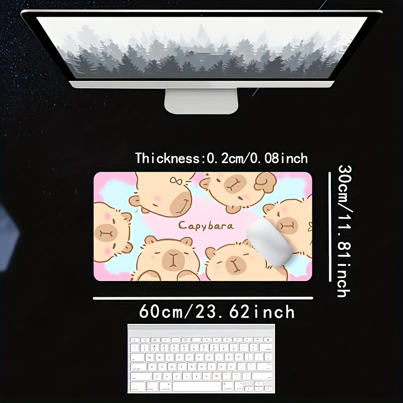 Стильный милый коврик для мыши – обзор и цена Desk Setup For Office